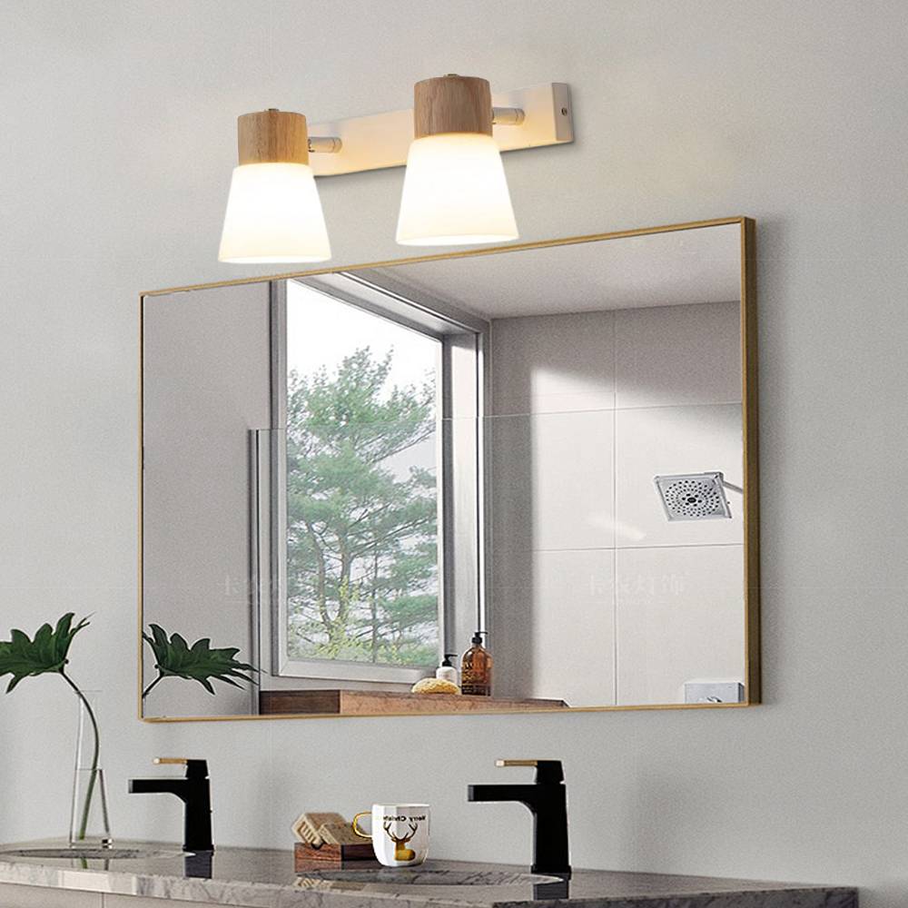 Modern White Vanity Light – Bathroom